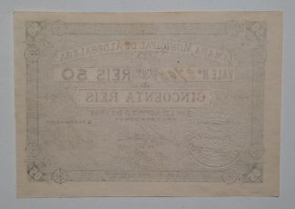C.M. Aldegalega 50 Reis 1891 MA#2670 (Escassa) Nova
