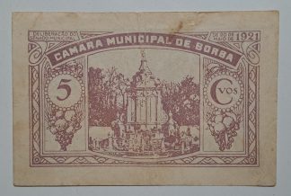 C.M. Borba 5 Centavos ND MA#416 (Comum) Bela