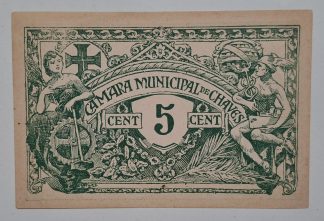 C.M. Chaves 5 Centavos ND MA#716 (Comum) Nova