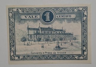 C.M. Arouca 1 Centavo 1921 MA#267 (Comum) Nova