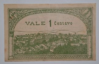 C.M. Braga 1 Centavo ND Série 1R MA#418a (Comum) Quase Nova