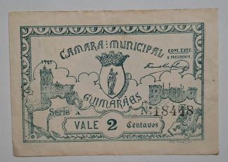 C.M. Guimarães 2 Centavos ND MA#1084 (Comum) Bela