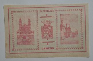 C.M. Lamego 10 Centavos 1921 Série K MA#1176 (Comum) Bela