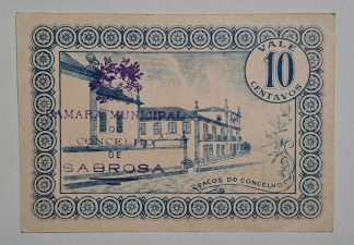 C.M. Sabrosa 10 Centavos 1921 MA#1948 (Comum) Nova