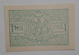 C.M. Coimbra 1 Centavo 1920 Série E MA#737 (Comum) Nova