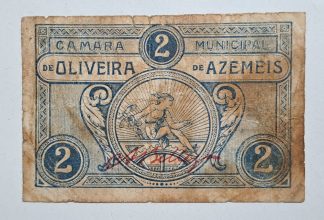 C.M. Oliveira de Azemeis 2 Centavos ND MA#1629 (Comum) BC