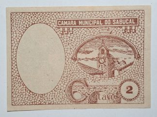 C.M. Sabugal 2 Centavos ND MA#1953 (Comum) Quase Nova