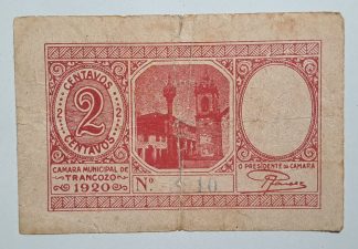 C.M. Trancoso 2 Centavos 1920 MA#2232 (Comum) BC