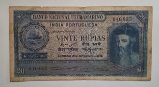 Índia 20 Rupias 1945