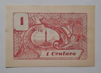 C.M. Fundão 1 Centavo 1922 MA#1022 (Escassa) Nova