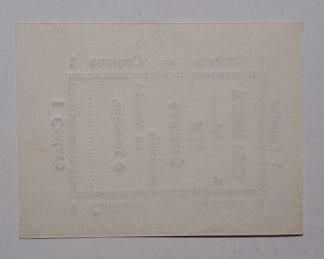 Município de Mourão 1 Centavo ND MA#1549a (Muito Rara) Nova