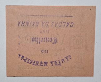 C.M. Caldas da Raínha 2 Centavos 1920 MA#521a (Rara) Nova