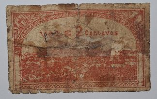 C.M. Braga 2 Centavos 1920 Série 2C MA#419c (Comum) BC