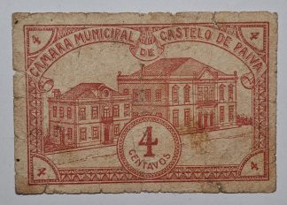 C.M. Castelo de Paiva 4 Centavos ND MA#615 (Comum) BC
