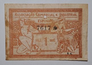 A.C.I. Espinho 1 Centavo 1920 MA#821 (Comum) MBC