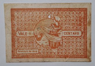 A.C.I. Espinho 1 Centavo 1920 MA#821 (Comum) MBC