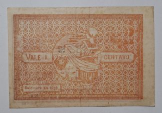 A.C.I. Espinho 1 Centavo 1920 MA#821 (Comum) Bela
