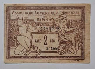 A.C.I. Espinho 2 Centavos 1920 MA#824 (Comum) MBC