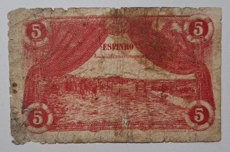 A.C.I. Espinho 5 Centavos ND MA#828 (Comum) BC