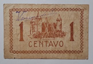 C.M. Feira 1 Centavo 1921 MA#888 (Comum) BC