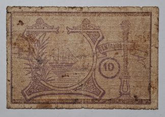 C.M. Figueira da Foz 10 Centavos 1921 MA#921 (Comum) BC