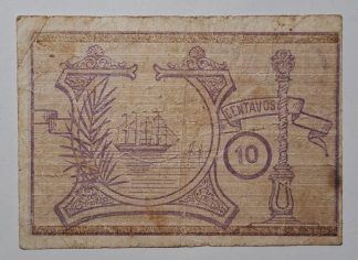 C.M. Figueira da Foz 10 Centavos 1921 MA#921 (Comum) MBC