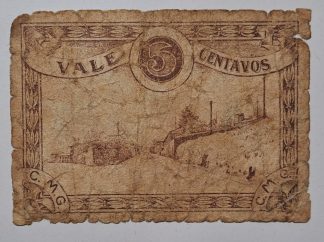 C.M. Guarda 5 Centavos 1922 MA#1077 (Comum) BC