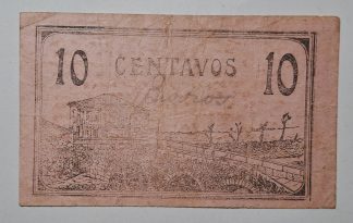 Companhia Banhos Vizela (Guimarães) 10 Centavos ND MA#1107 (Escassa) MBC