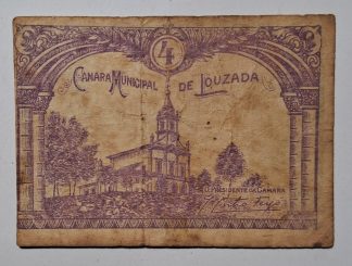 C.M. Lousada 4 Centavos ND MA#1287 (Comum) MBC