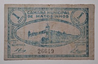 C.M. Matosinhos 1 Centavo ND MA#1342 (Comum) MBC