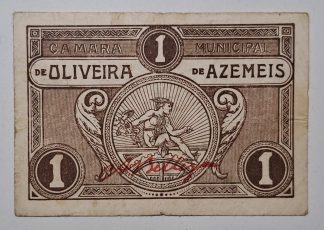 C.M. Oliveira de Azemeis 1 Centavo ND MA#1628 (Comum) MBC