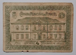 C.M. Penafiel 4 Centavos ND MA#1673 (Comum) MBC