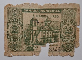 C.M. Santo Tirso 2 Centavos ND MA#2008 (Comum) Regular
