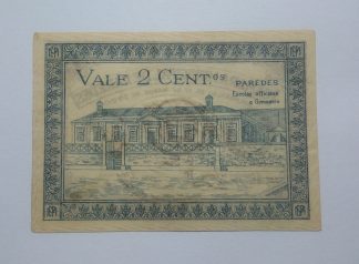 C.M. Paredes 2 Centavos 1920 MA#1655 (Comum) Nova