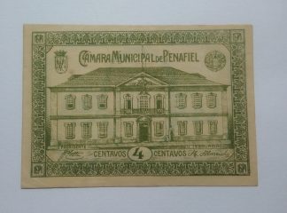 C.M. Penafiel 4 Centavos ND MA#1673 (Comum) Quase Nova