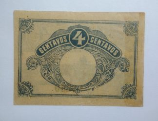 C.M. Santo Tirso 4 Centavos ND MA#2009 (Comum) Quase Nova