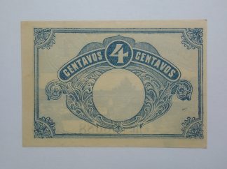 C.M. Santo Tirso 4 Centavos ND MA#2009 (Comum) Nova