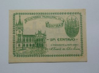C.M. Sintra 1 Centavo ND MA#2146 (Comum) Bela