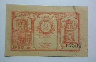 C.M. Moncorvo 2 Centavos ND Série A MA#2209 (Comum) Bela