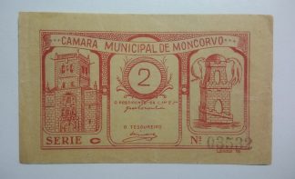 C.M. Moncorvo 2 Centavos ND Série C MA#2209 (Comum) Quase Nova