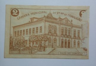 C.M. Vila Nova de Famalicão 2 Centavos ND MA#2409 (Comum) Bela