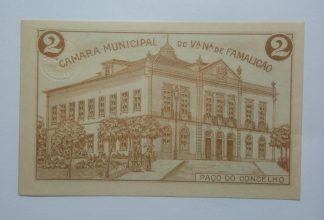 C.M. Vila Nova de Famalicão 2 Centavos ND MA#2409 (Comum) Nova