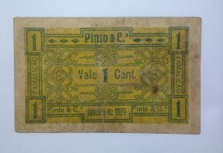 Famalicão (Pinto & Companhia) 1 Centavo 1920 MA#2428 (Escassa) MBC
