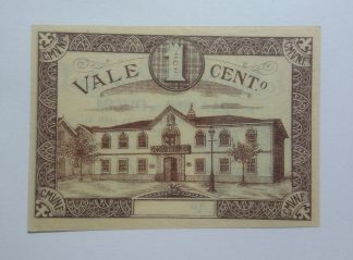 C.M. Vila Nova de Foz Côa 1 Centavo 1921 MA#2436 (Comum) Nova