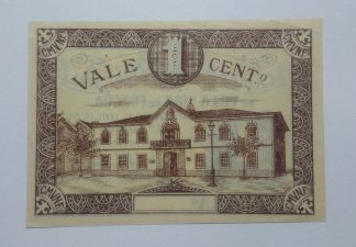 C.M. Vila Nova de Foz Côa 1 Centavo 1921 MA#2436 (Comum) Nova