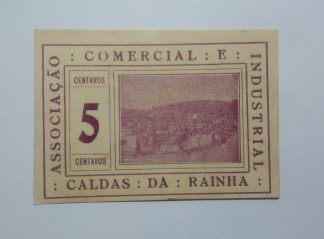 A.C.I. Caldas da Raínha 5 Centavos ND MA#539a (Escassa) Quase Nova