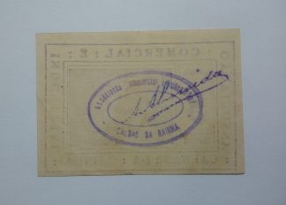 A.C.I. Caldas da Raínha 5 Centavos ND MA#539a (Escassa) Quase Nova