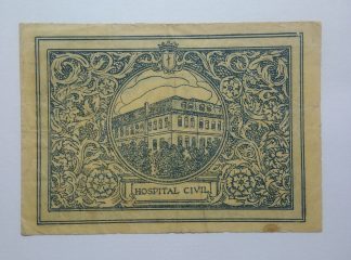 Misericórdia de Vila Real 10 Centavos ND Série D MA#2472 (Escassa) Bela
