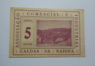 A.C.I. Caldas da Raínha 5 Centavos ND MA#539a (Escassa) Quase Nova