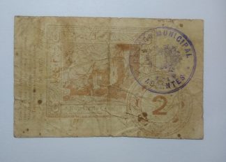 C.M. Abrantes 2 Centavos ND MA#27a (Escassa) BC